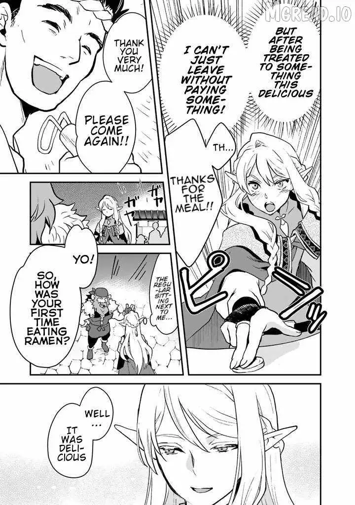 Isekai Ramen Yatai Elf no Shokutsuu wa Ramen ga Tabetai Chapter 1 page 23 - 