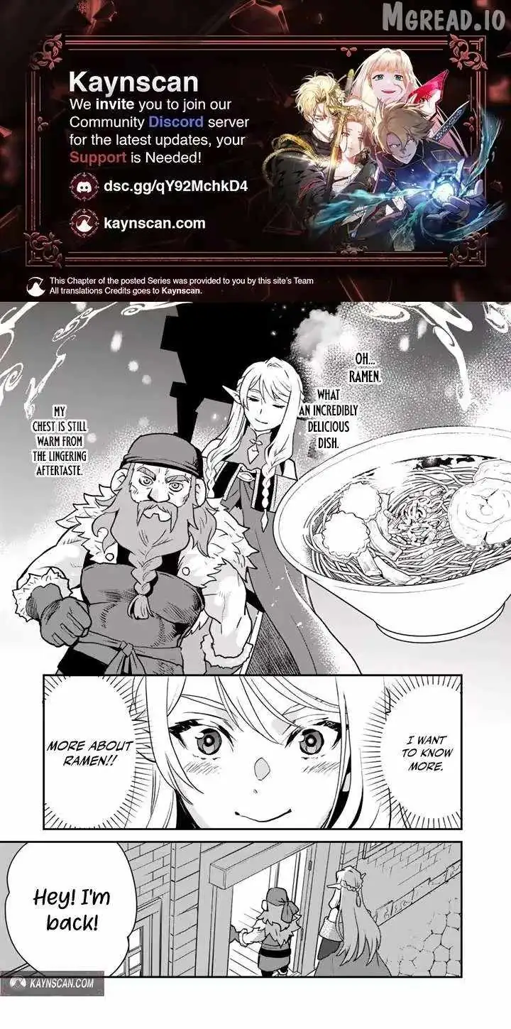 Isekai Ramen Yatai Elf no Shokutsuu wa Ramen ga Tabetai Chapter 2 page 1 - 