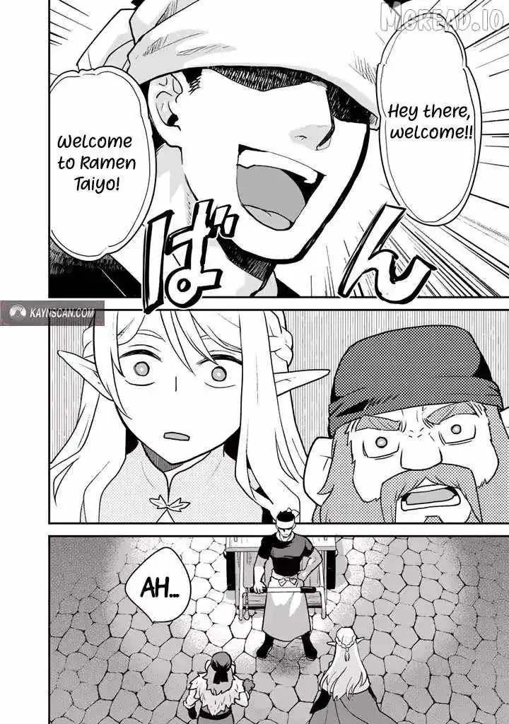 Isekai Ramen Yatai Elf no Shokutsuu wa Ramen ga Tabetai Chapter 3 page 12 - 