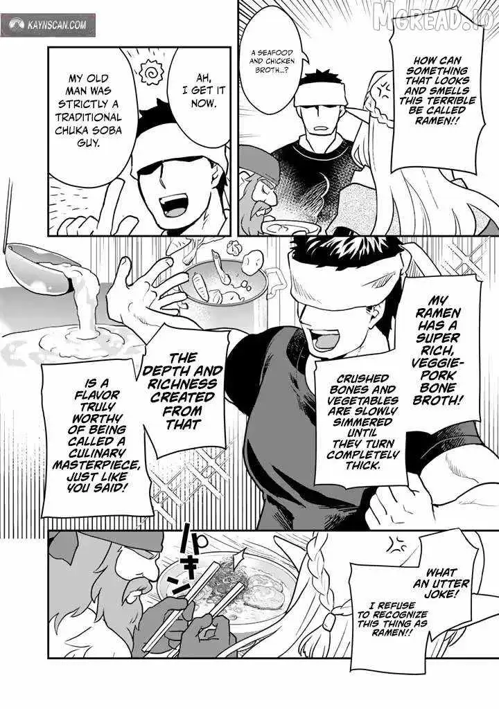 Isekai Ramen Yatai Elf no Shokutsuu wa Ramen ga Tabetai Chapter 4 page 14 - 