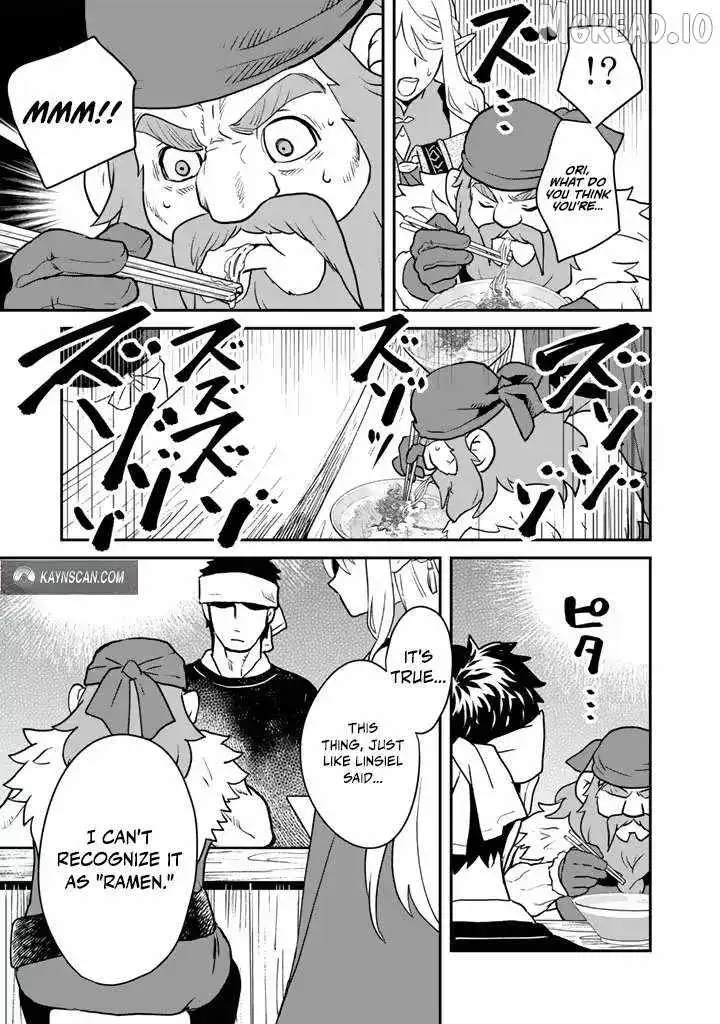Isekai Ramen Yatai Elf no Shokutsuu wa Ramen ga Tabetai Chapter 4 page 15 - 