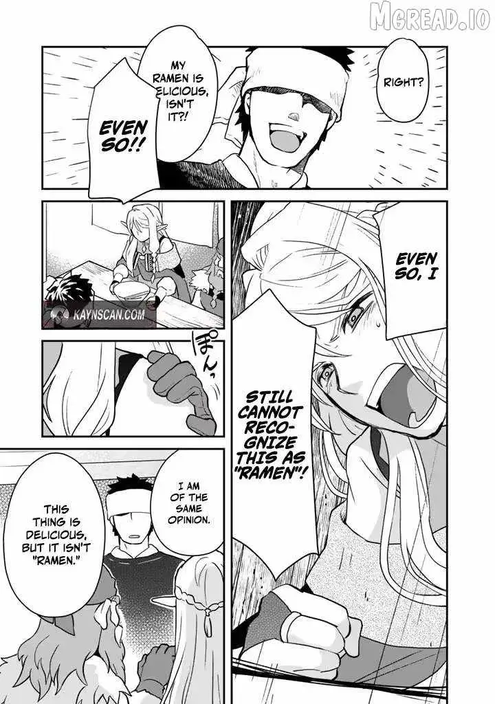 Isekai Ramen Yatai Elf no Shokutsuu wa Ramen ga Tabetai Chapter 5 page 9 - 
