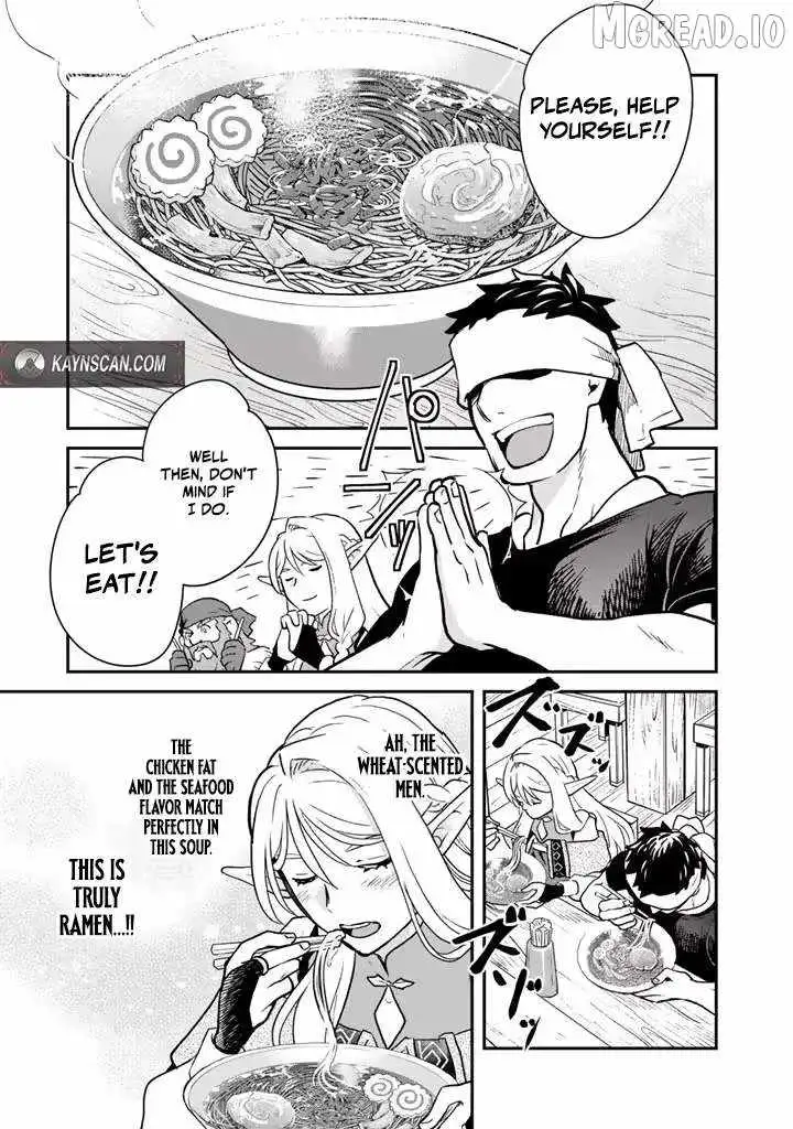 Isekai Ramen Yatai Elf no Shokutsuu wa Ramen ga Tabetai Chapter 6 page 9 - 