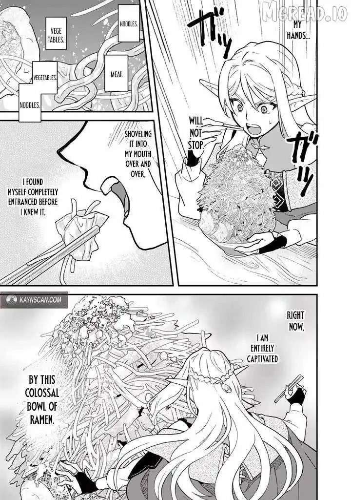 Isekai Ramen Yatai Elf no Shokutsuu wa Ramen ga Tabetai Chapter 8 page 11 - 