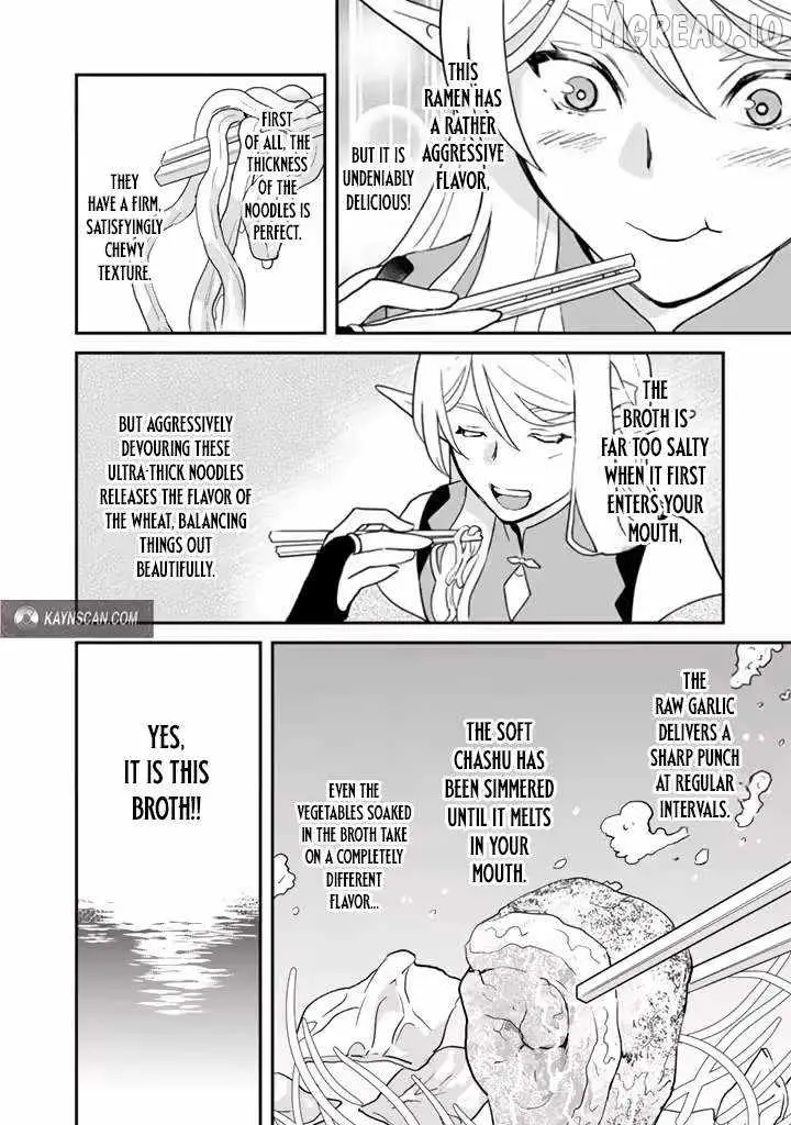 Isekai Ramen Yatai Elf no Shokutsuu wa Ramen ga Tabetai Chapter 8 page 12 - 
