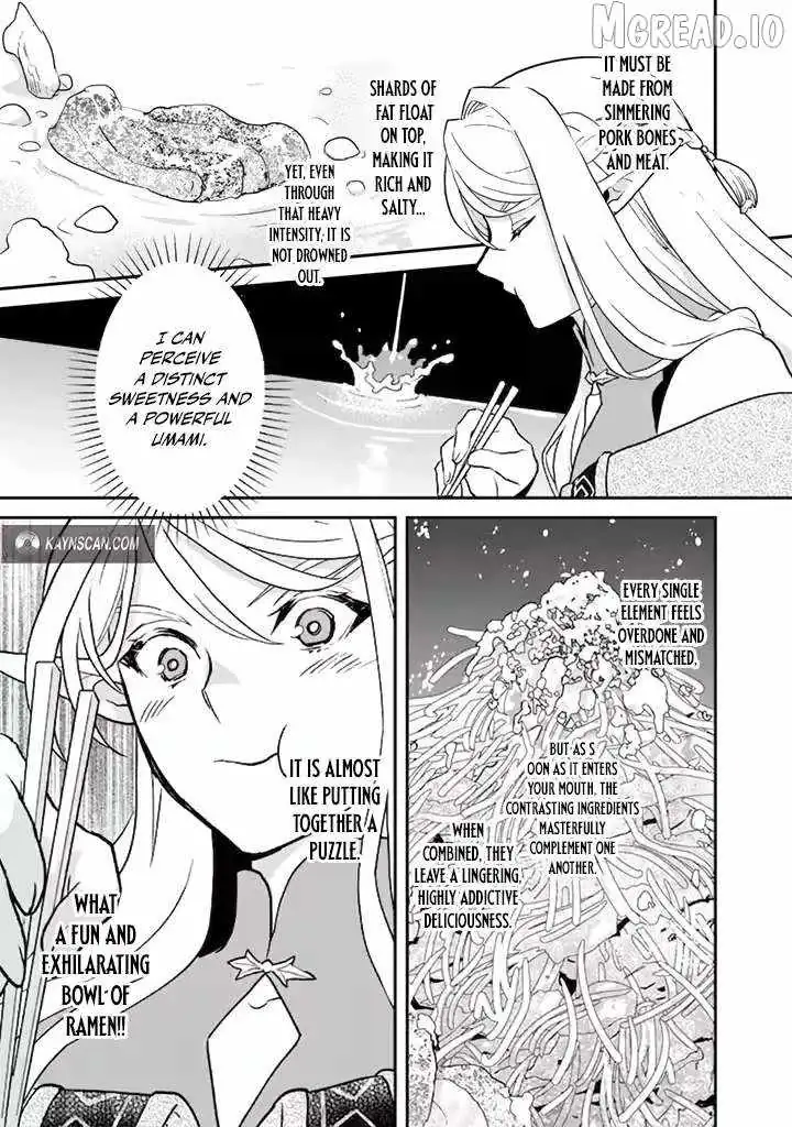 Isekai Ramen Yatai Elf no Shokutsuu wa Ramen ga Tabetai Chapter 8 page 13 - 