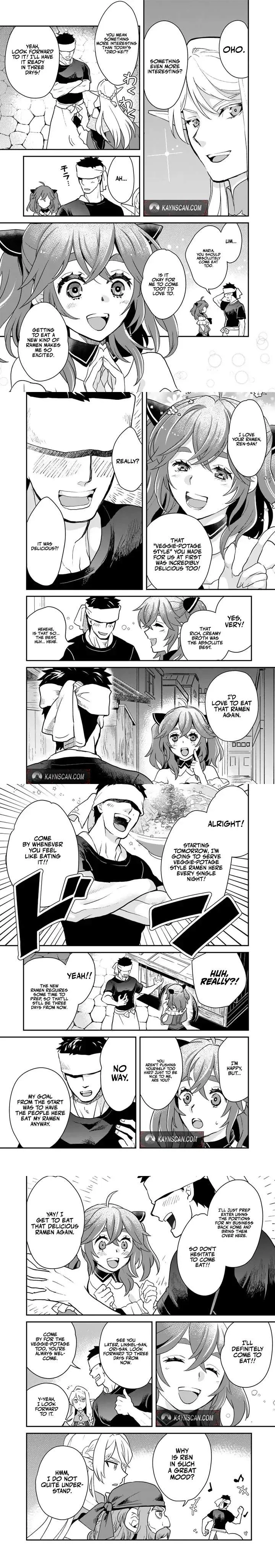 Isekai Ramen Yatai Elf no Shokutsuu wa Ramen ga Tabetai Chapter 9 page 3 - 