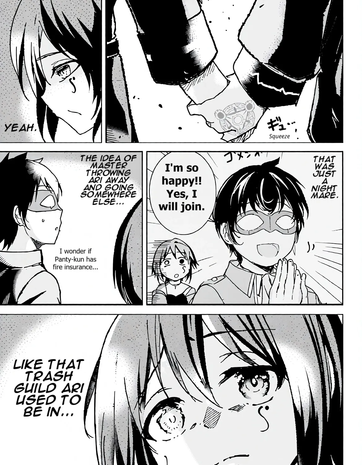 Isekai Saikouhou no Guild Leader ~Guild Saijaku no Boku da Kedo, Guild Members Zen