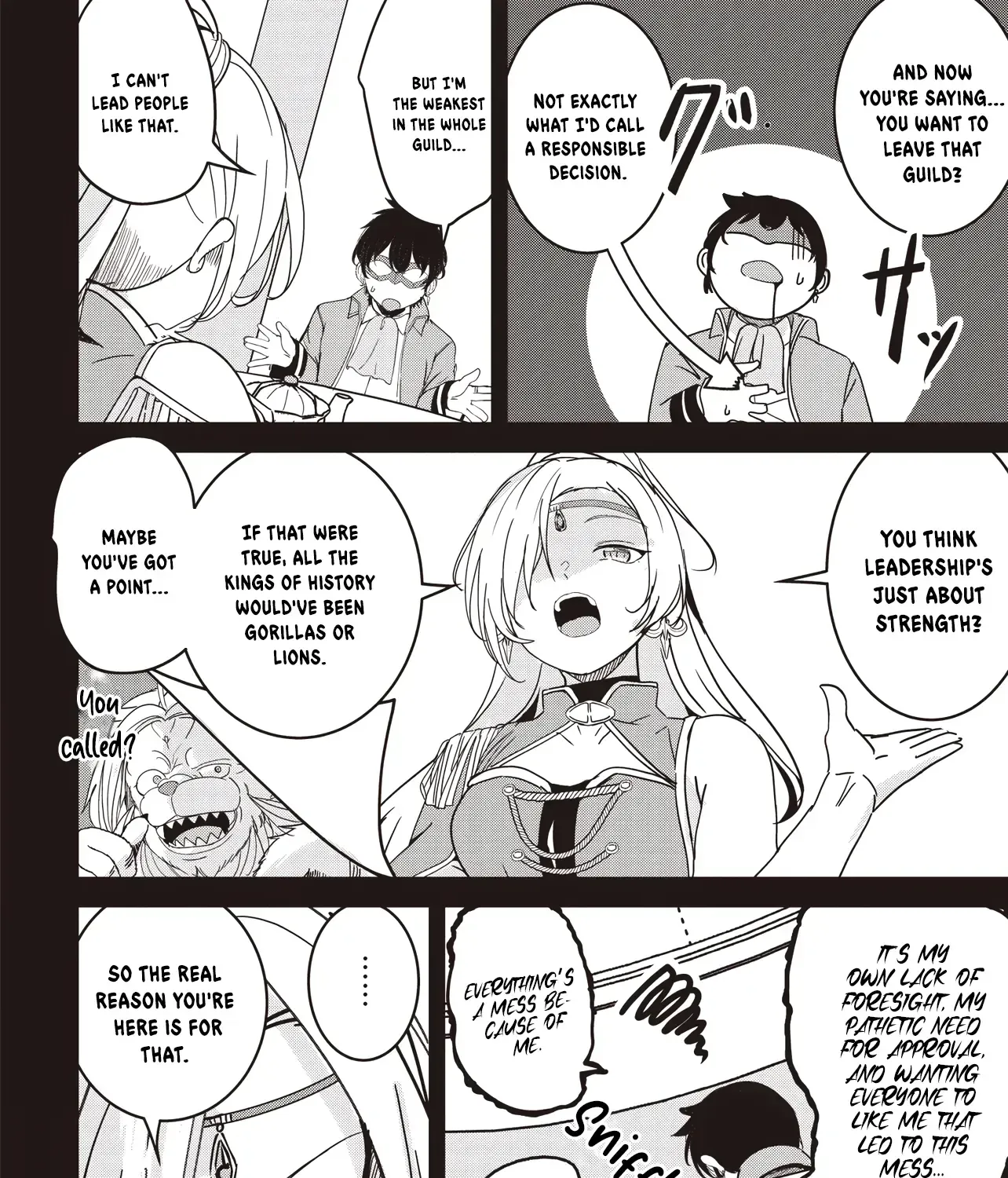 Isekai Saikouhou no Guild Leader ~Guild Saijaku no Boku da Kedo, Guild Members Zen