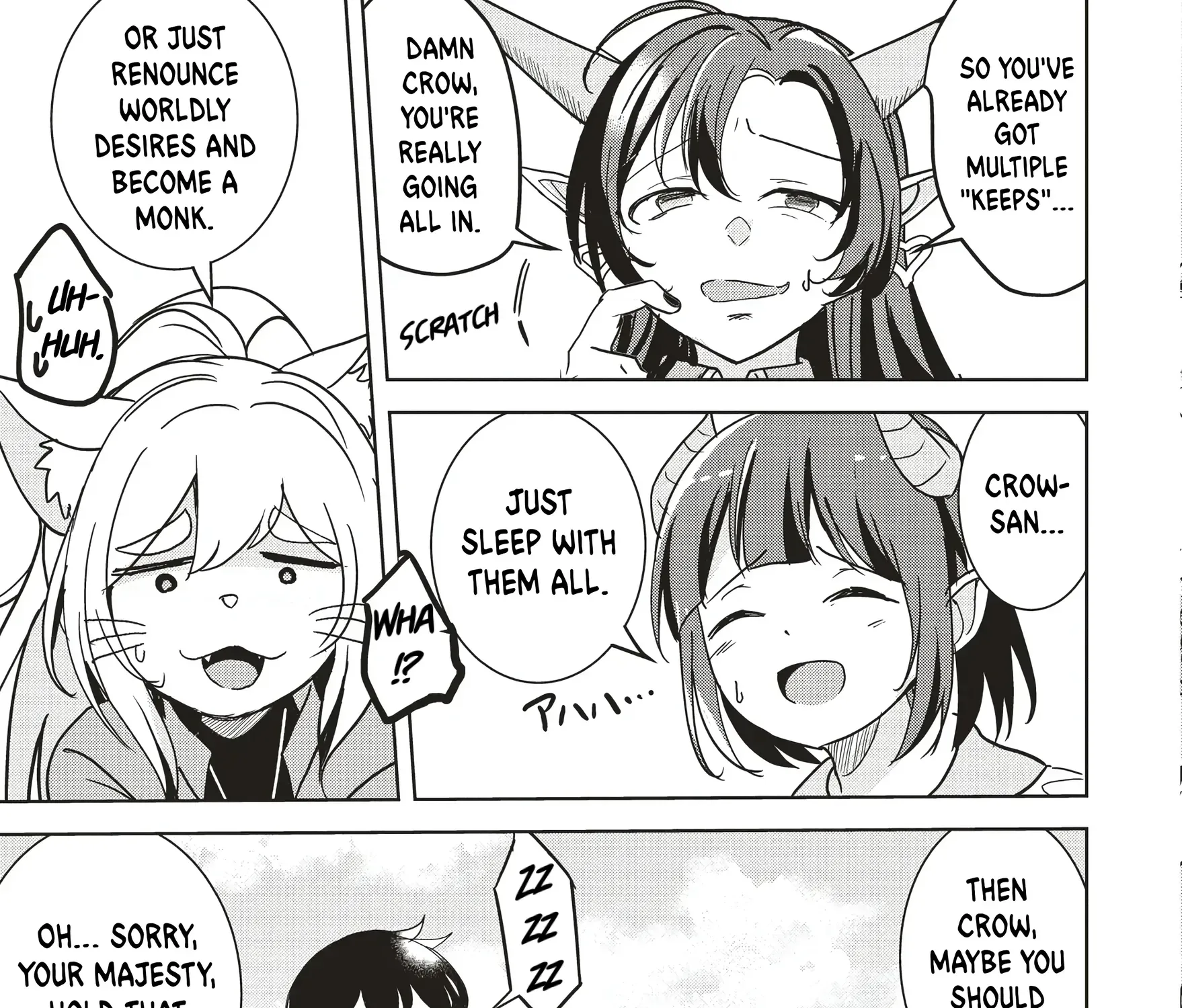 Isekai Saikouhou no Guild Leader ~Guild Saijaku no Boku da Kedo, Guild Members Zen