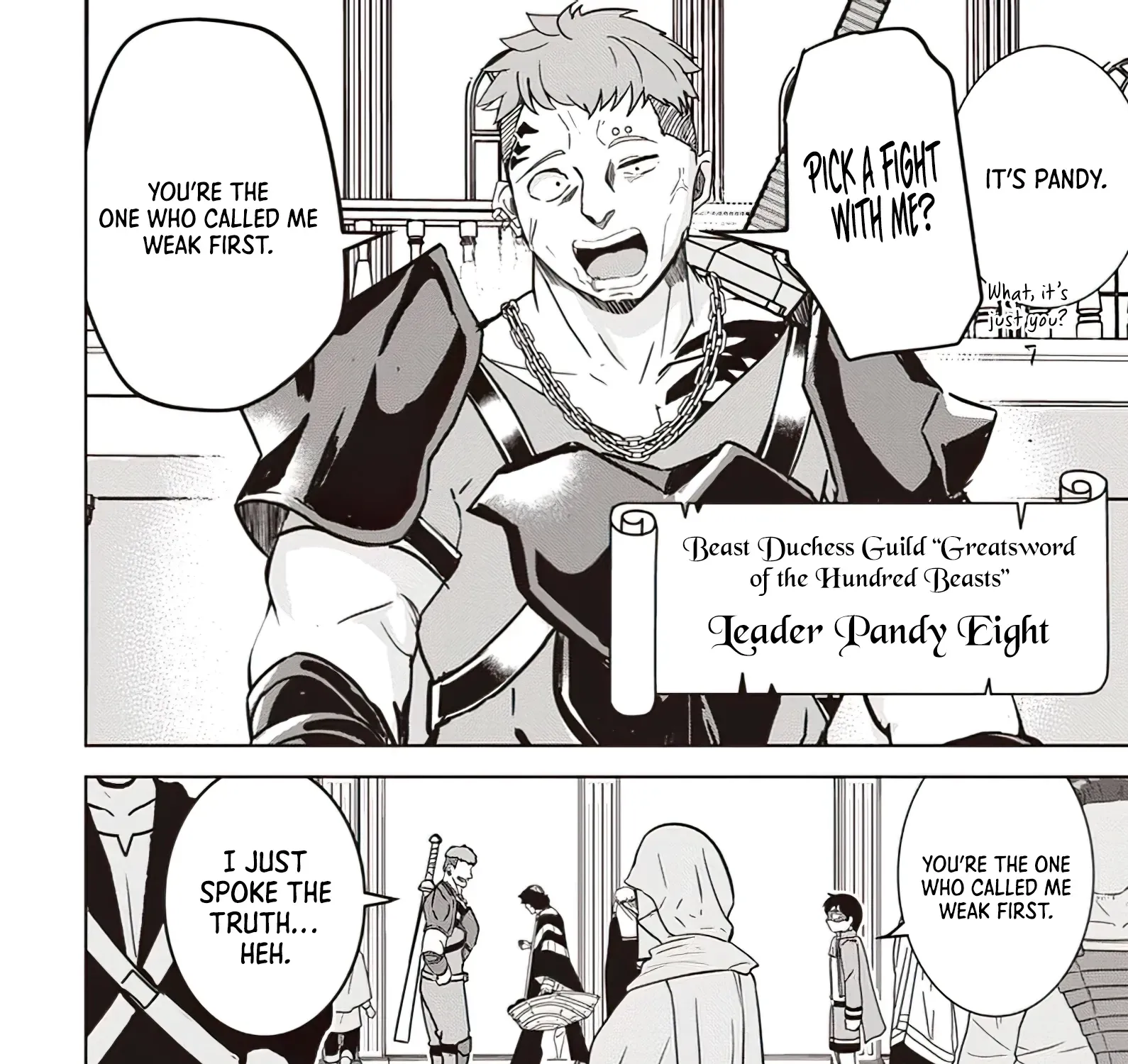 Isekai Saikouhou no Guild Leader ~Guild Saijaku no Boku da Kedo, Guild Members Zen