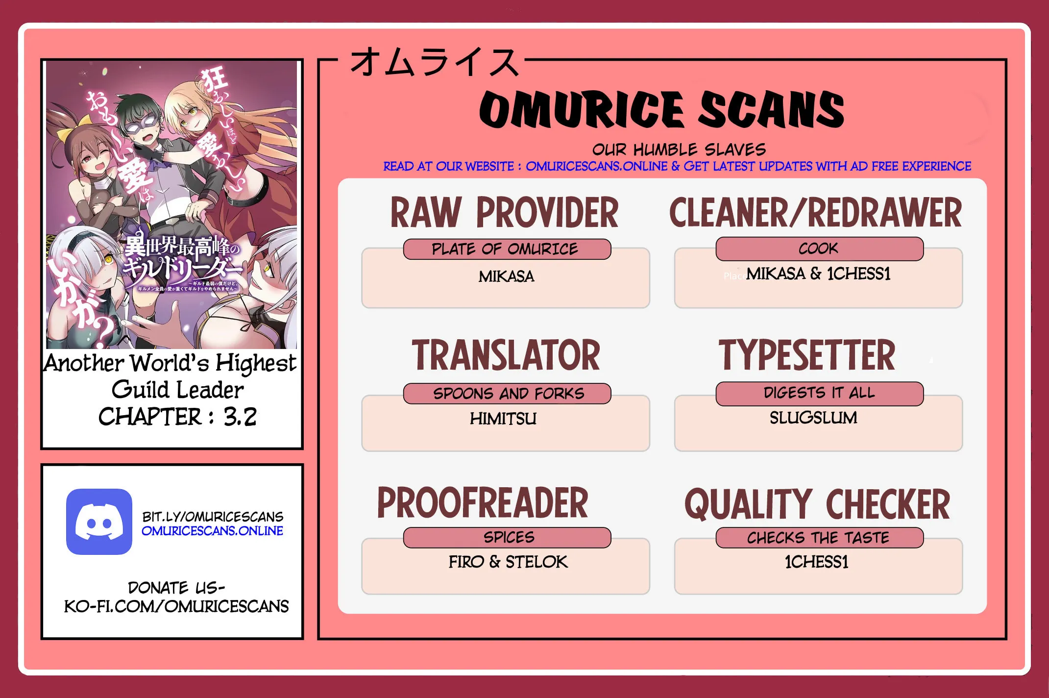 Isekai Saikouhou no Guild Leader Chapter 3.2 page 1 - 