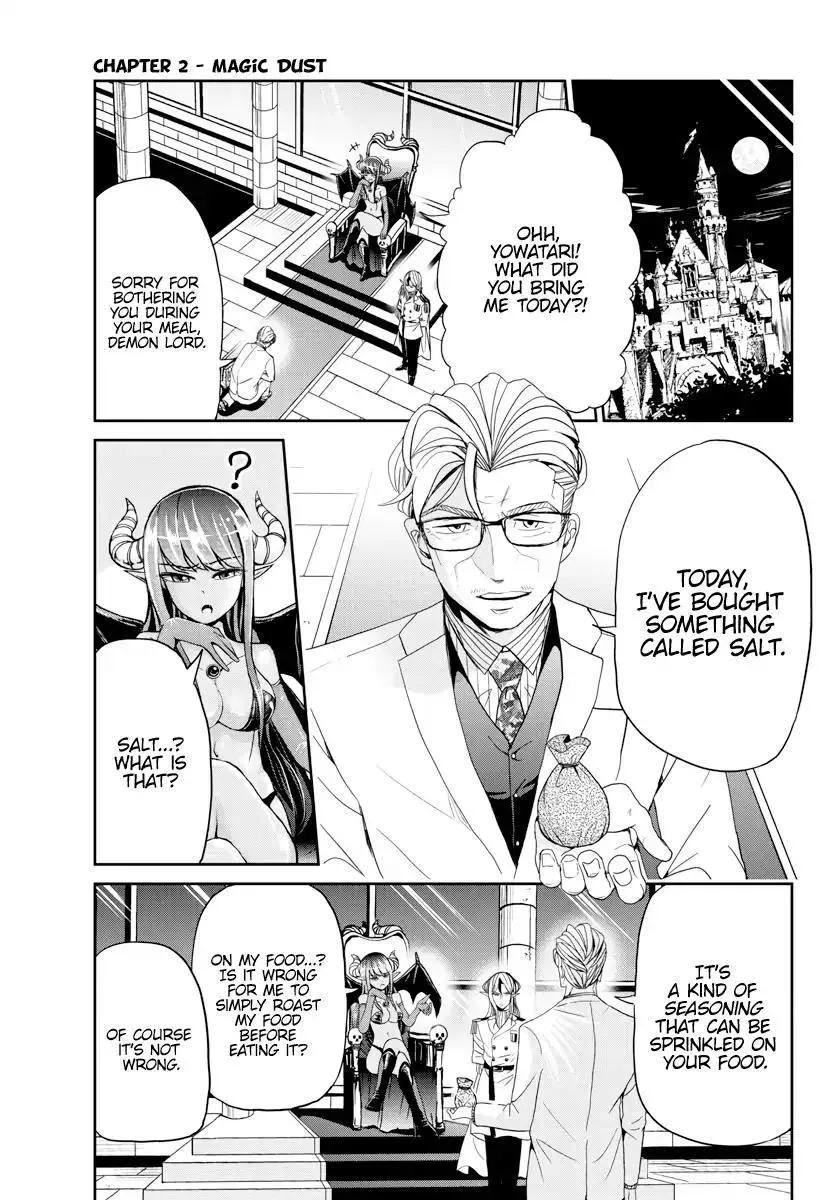 Isekai Salesman Yowatari Chapter 2 page 1 - 
