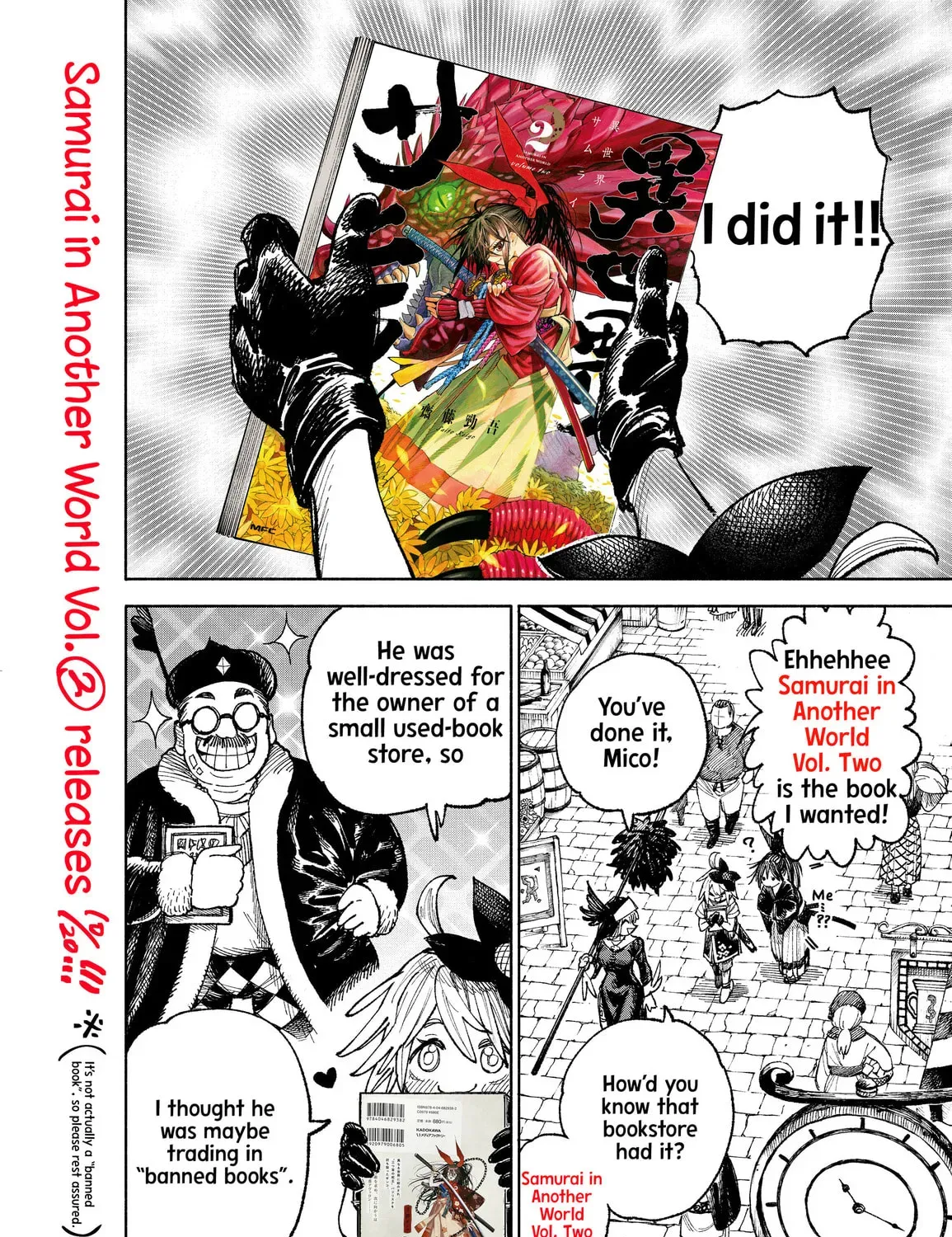 Isekai Samurai Chapter 2.3 page 1 - 