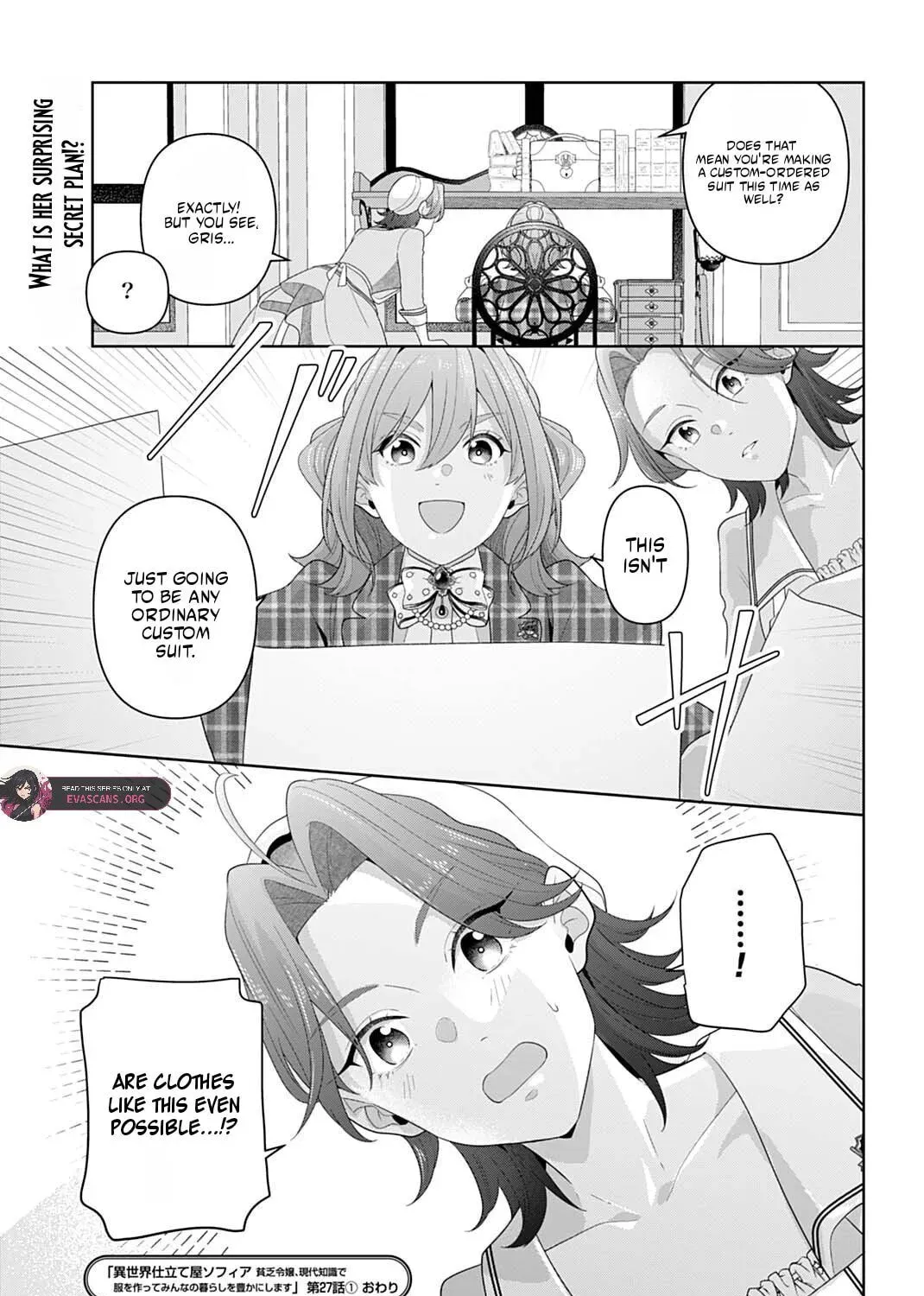 Isekai Shitateya Sofia: Binbou Reijou, Gendai Chishiki de Fuku wo Tsukutte Minna no Kurashi wo Yutaka ni Shimasu Chapter 27.1 page 31 - 