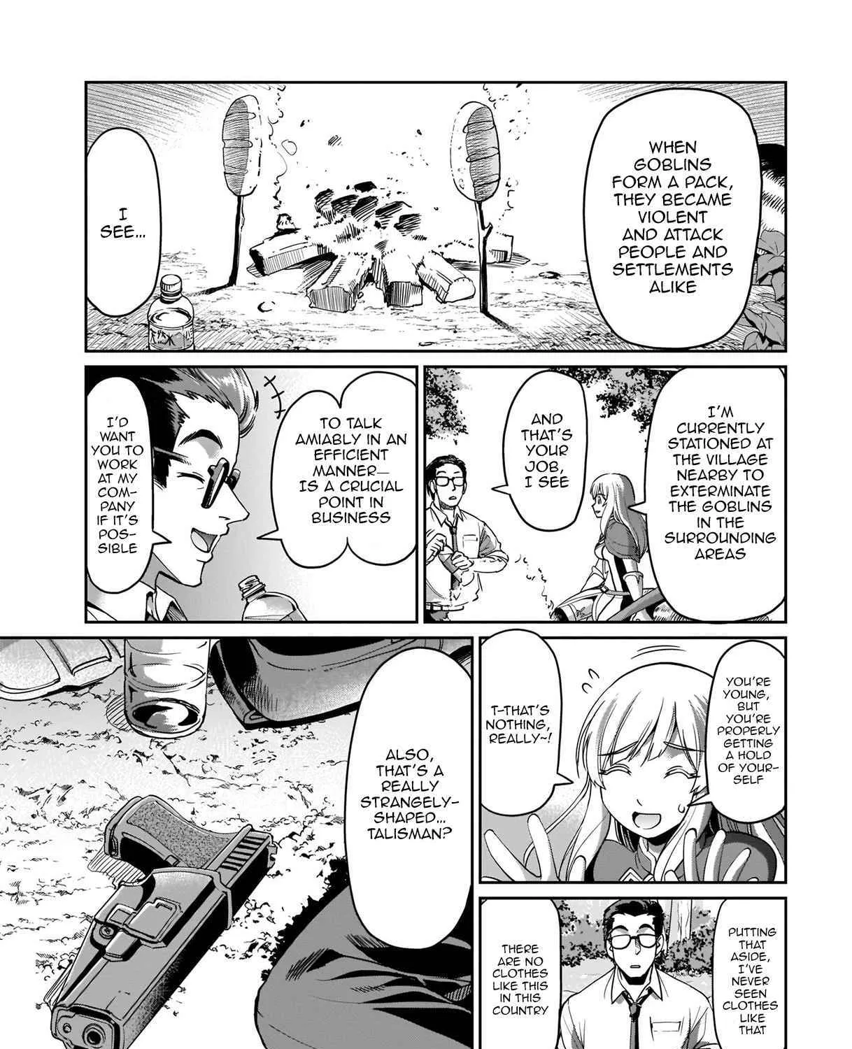 Isekai Shokan Ojisan No Ju Muso Life Sabage Suki Salary Man Ha Kaisha Owari Ni Isekai He Chokuki Suru Chapter 1 page 21 - 