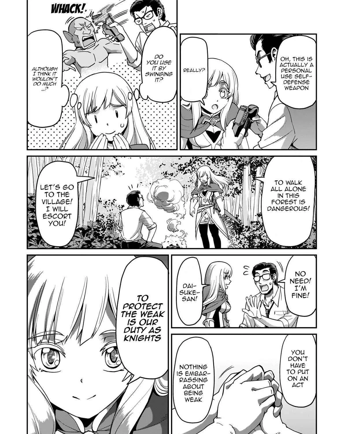 Isekai Shokan Ojisan No Ju Muso Life Sabage Suki Salary Man Ha Kaisha Owari Ni Isekai He Chokuki Suru Chapter 1 page 23 - 
