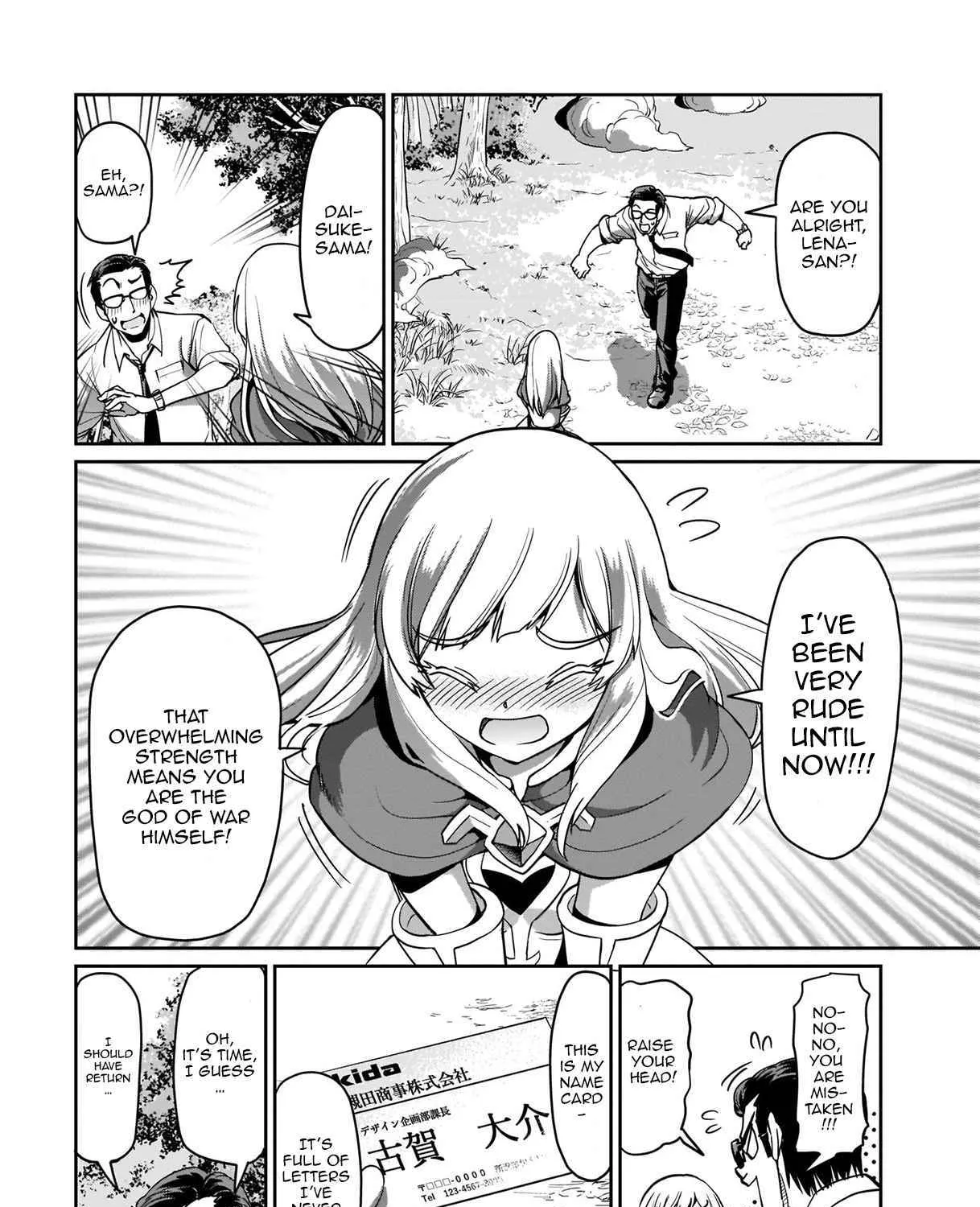 Isekai Shokan Ojisan No Ju Muso Life Sabage Suki Salary Man Ha Kaisha Owari Ni Isekai He Chokuki Suru Chapter 1 page 49 - 
