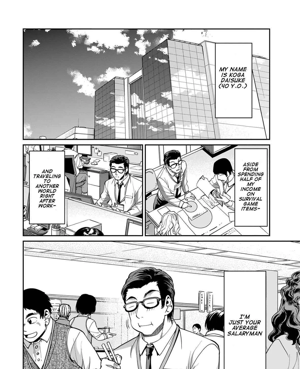 Isekai Shokan Ojisan No Ju Muso Life Sabage Suki Salary Man Ha Kaisha Owari Ni Isekai He Chokuki Suru Chapter 1 page 53 - 