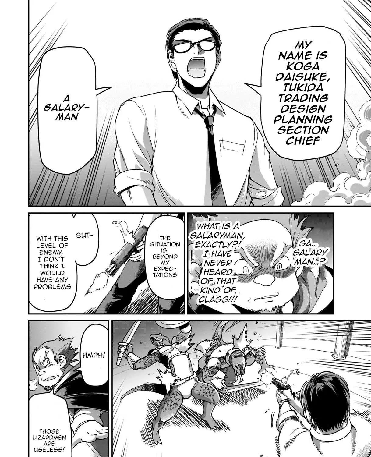 Isekai Shokan Ojisan No Ju Muso Life Sabage Suki Salary Man Ha Kaisha Owari Ni Isekai He Chokuki Suru Chapter 3 page 17 - 