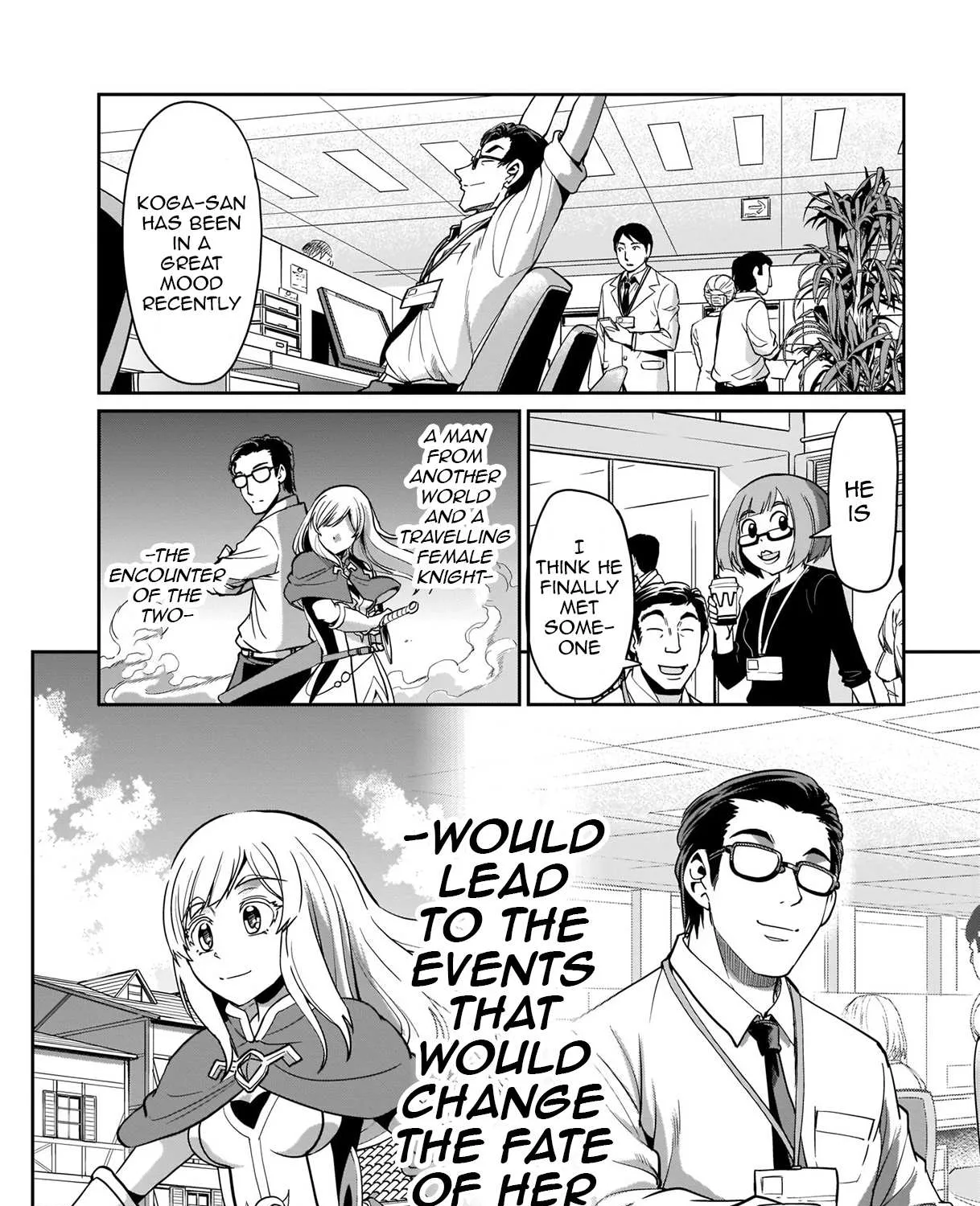 Isekai Shokan Ojisan No Ju Muso Life Sabage Suki Salary Man Ha Kaisha Owari Ni Isekai He Chokuki Suru Chapter 3 page 51 - 