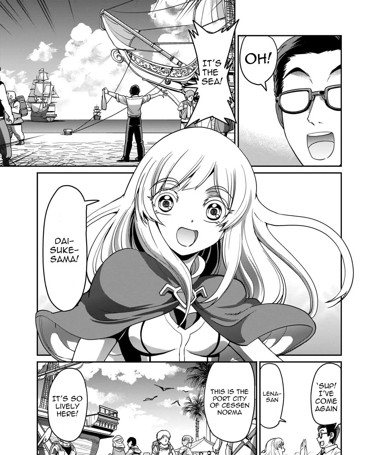 Isekai Shokan Ojisan No Ju Muso Life Sabage Suki Salary Man Ha Kaisha Owari Ni Isekai He Chokuki Suru Chapter 4 page 7 - 