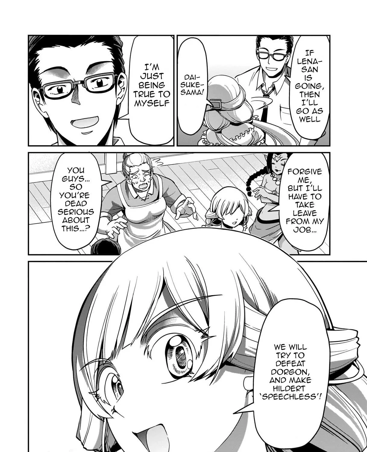 Isekai Shokan Ojisan No Ju Muso Life Sabage Suki Salary Man Ha Kaisha Owari Ni Isekai He Chokuki Suru Chapter 5 page 34 - 