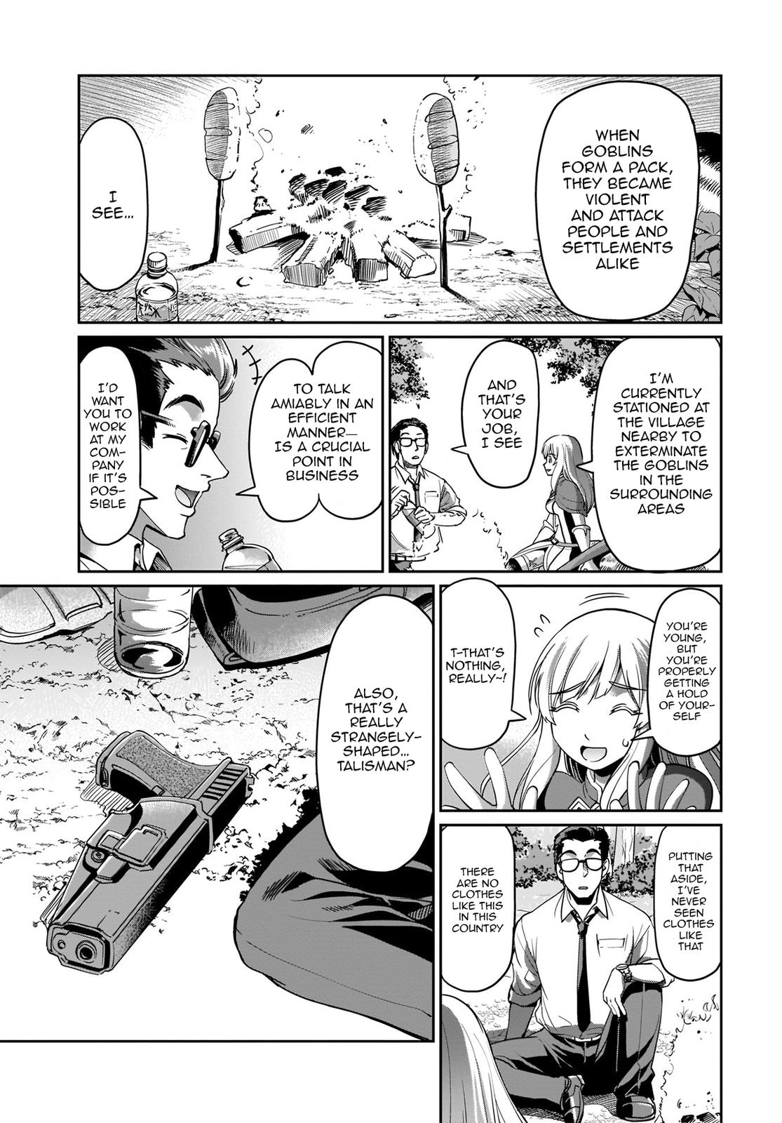 Isekai Shokan Ojisan No Ju Muso Life Sabage Chapter 1 page 11 - 