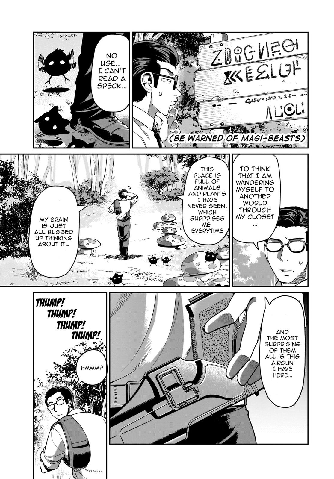 Isekai Shokan Ojisan No Ju Muso Life Sabage Chapter 1 page 5 - 