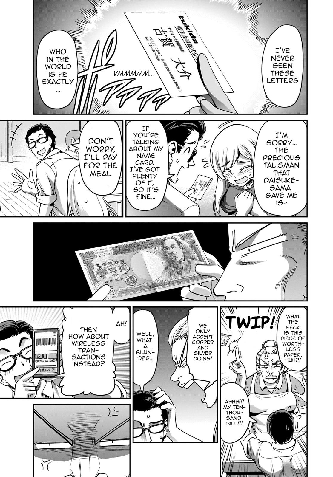 Isekai Shokan Ojisan No Ju Muso Life Sabage Chapter 4 page 12 - 