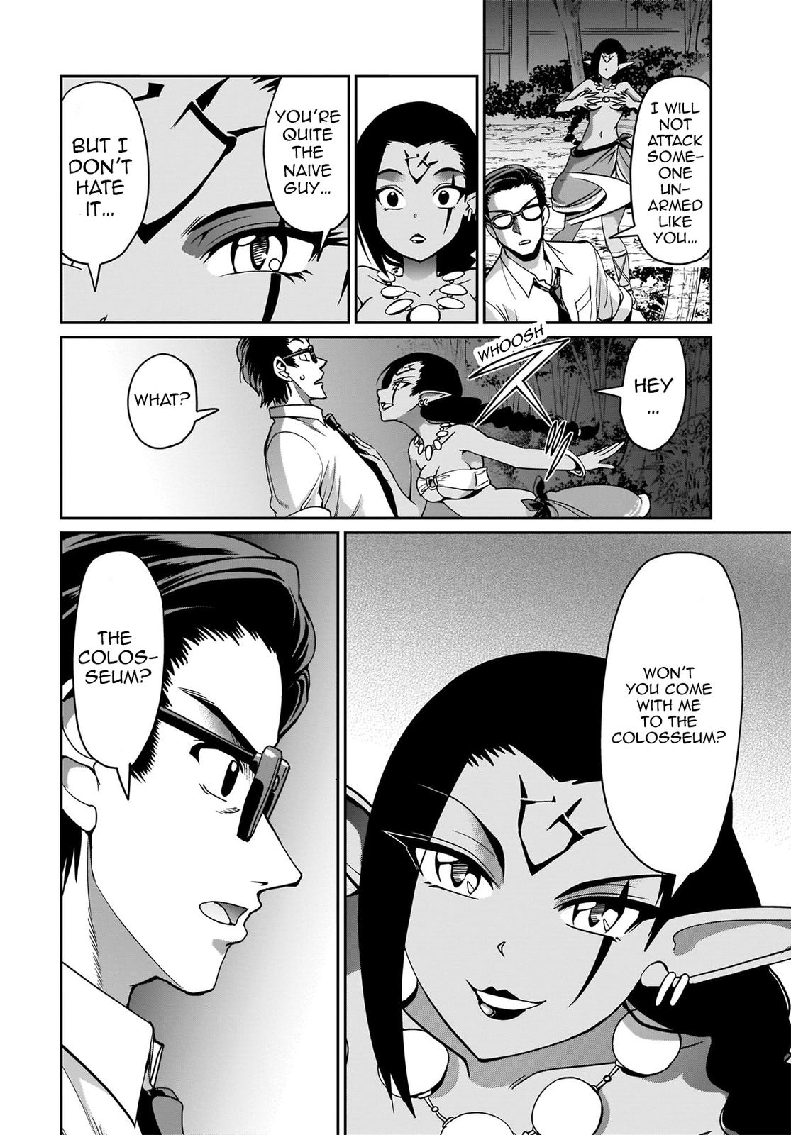 Isekai Shokan Ojisan No Ju Muso Life Sabage Chapter 4 page 21 - 