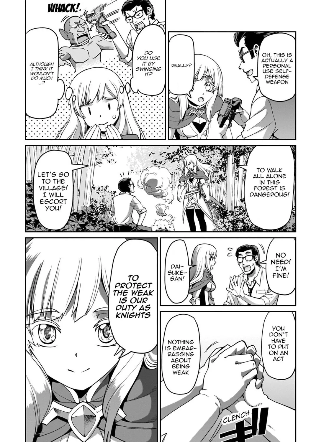 Isekai Shoukan Oji-san no Juumusou Life - Sabage Suki Salaryman wa Kaisha Owari ni Isekai e Chokki suru Chapter 1 page 23 - 