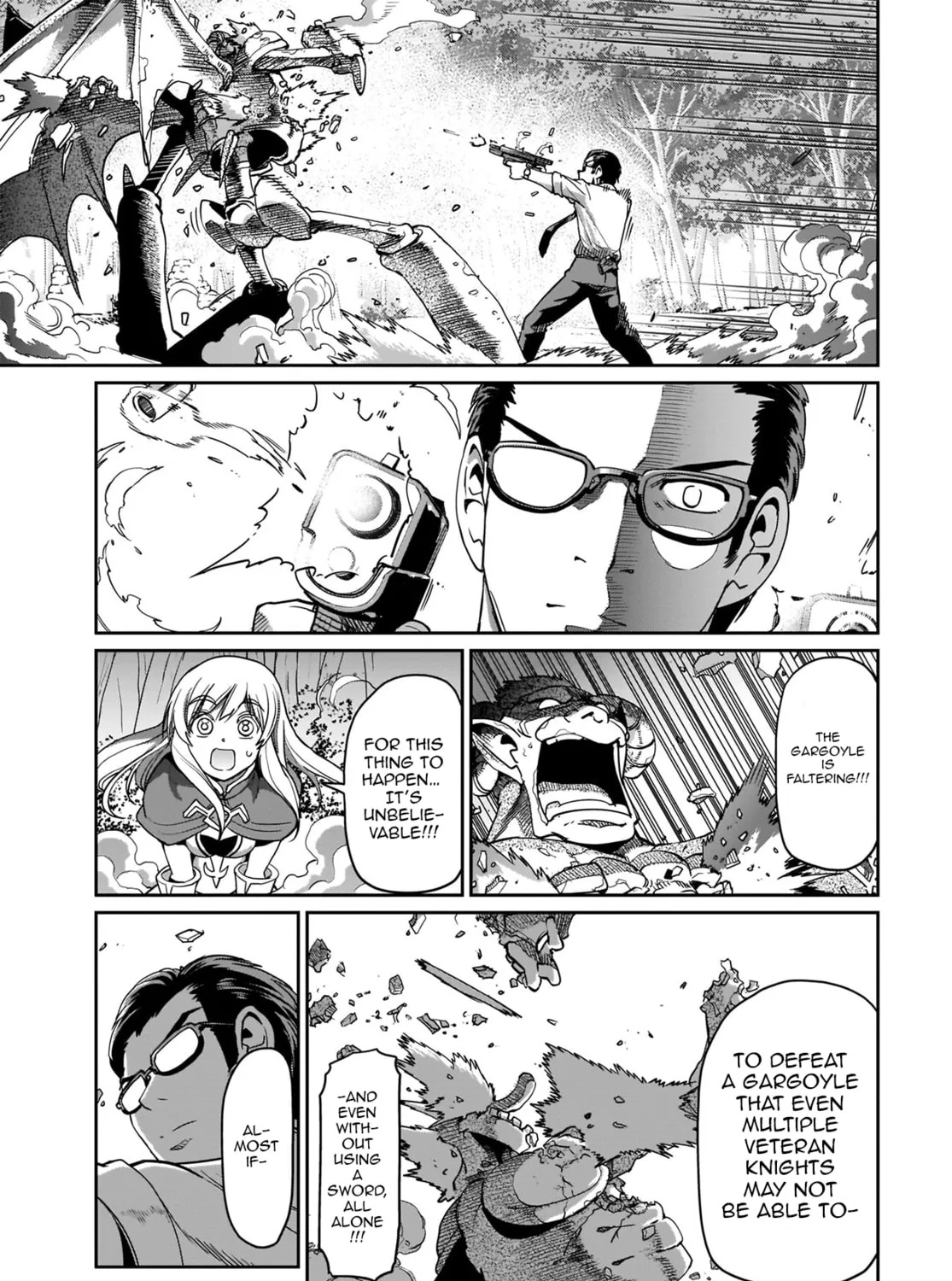 Isekai Shoukan Oji-san no Juumusou Life - Sabage Suki Salaryman wa Kaisha Owari ni Isekai e Chokki suru Chapter 1 page 45 - 