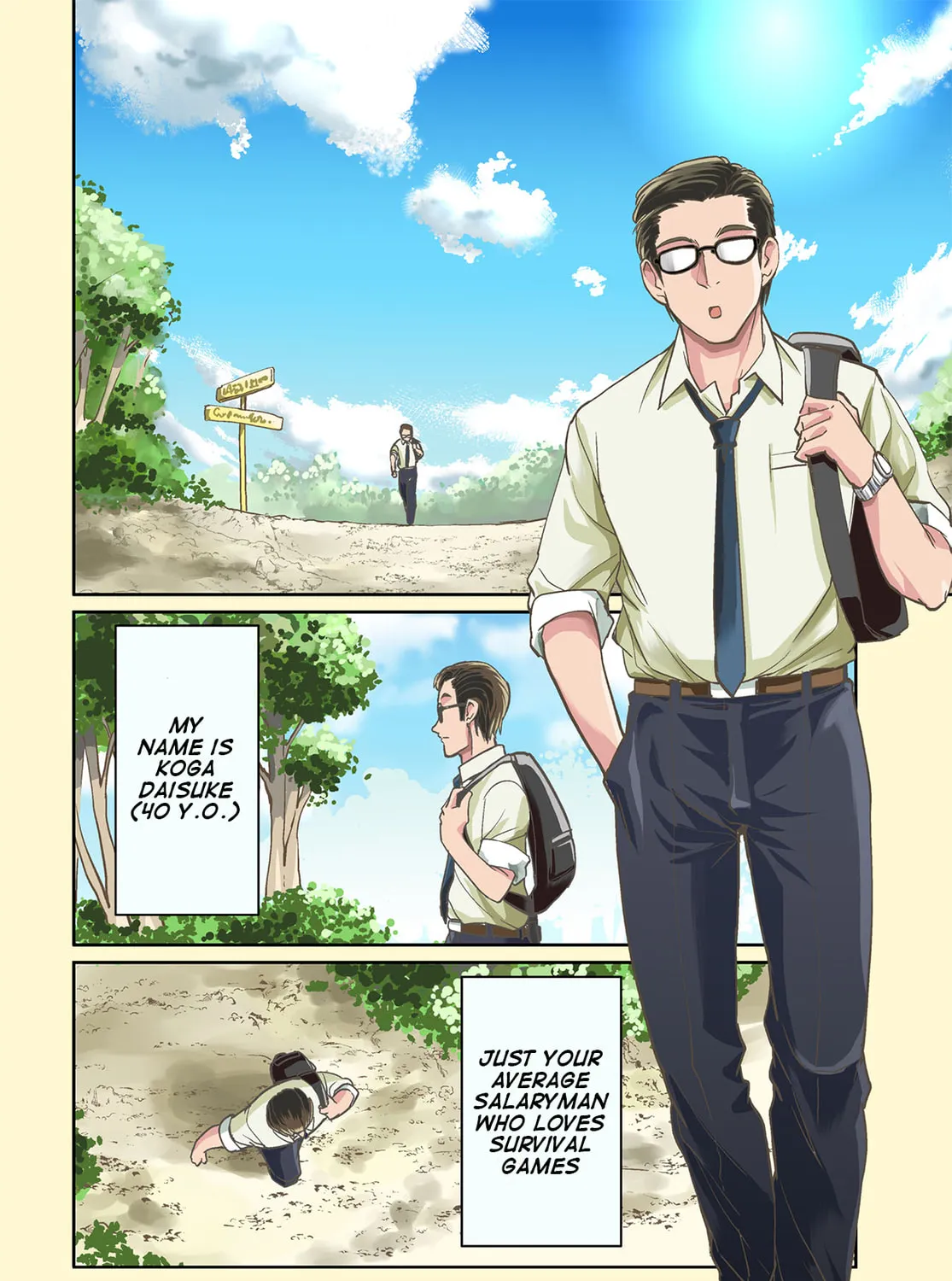 Isekai Shoukan Oji-san no Juumusou Life - Sabage Suki Salaryman wa Kaisha Owari ni Isekai e Chokki suru Chapter 1 page 7 - 