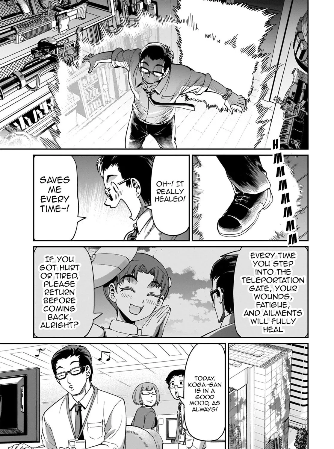 Isekai Shoukan Oji-san no Juumusou Life - Sabage Suki Salaryman wa Kaisha Owari ni Isekai e Chokki suru Chapter 10 page 35 - 