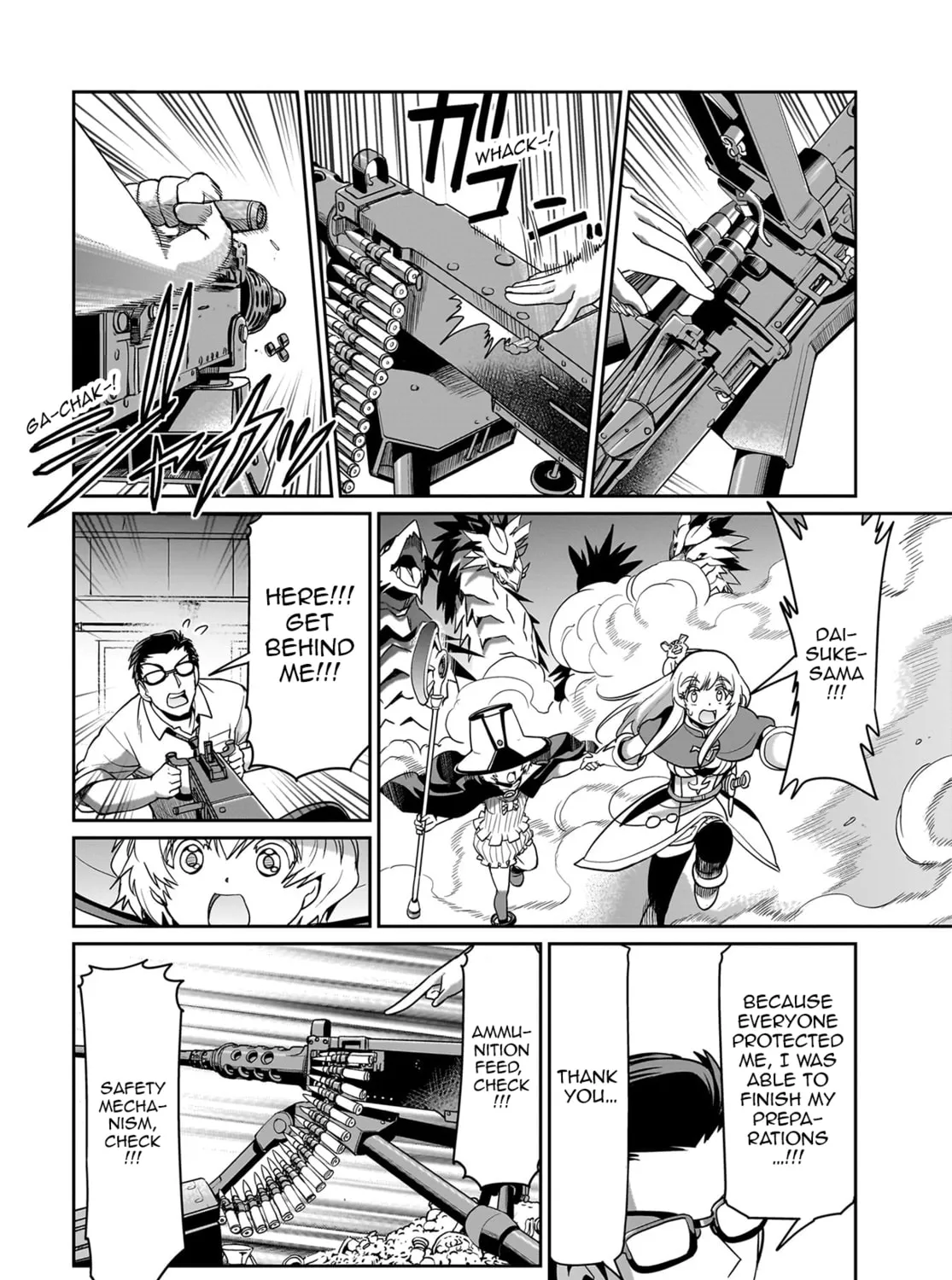 Isekai Shoukan Oji-san no Juumusou Life - Sabage Suki Salaryman wa Kaisha Owari ni Isekai e Chokki suru Chapter 19 page 37 - 
