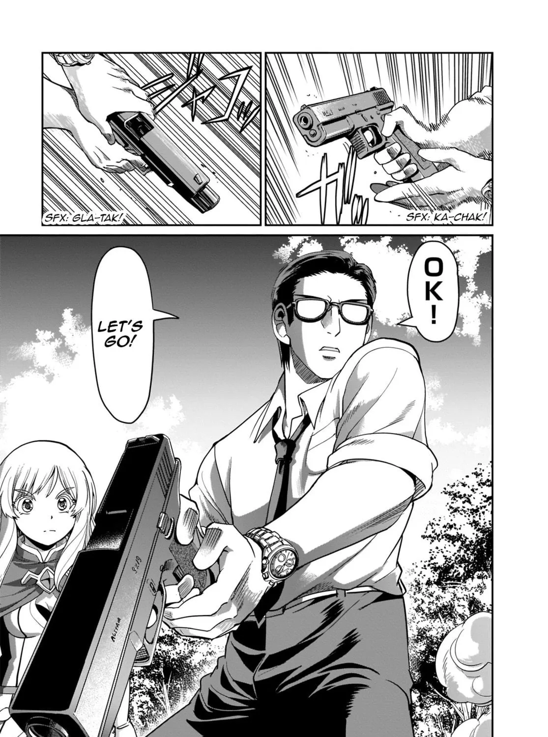 Isekai Shoukan Oji-san no Juumusou Life - Sabage Suki Salaryman wa Kaisha Owari ni Isekai e Chokki suru Chapter 2 page 41 - 