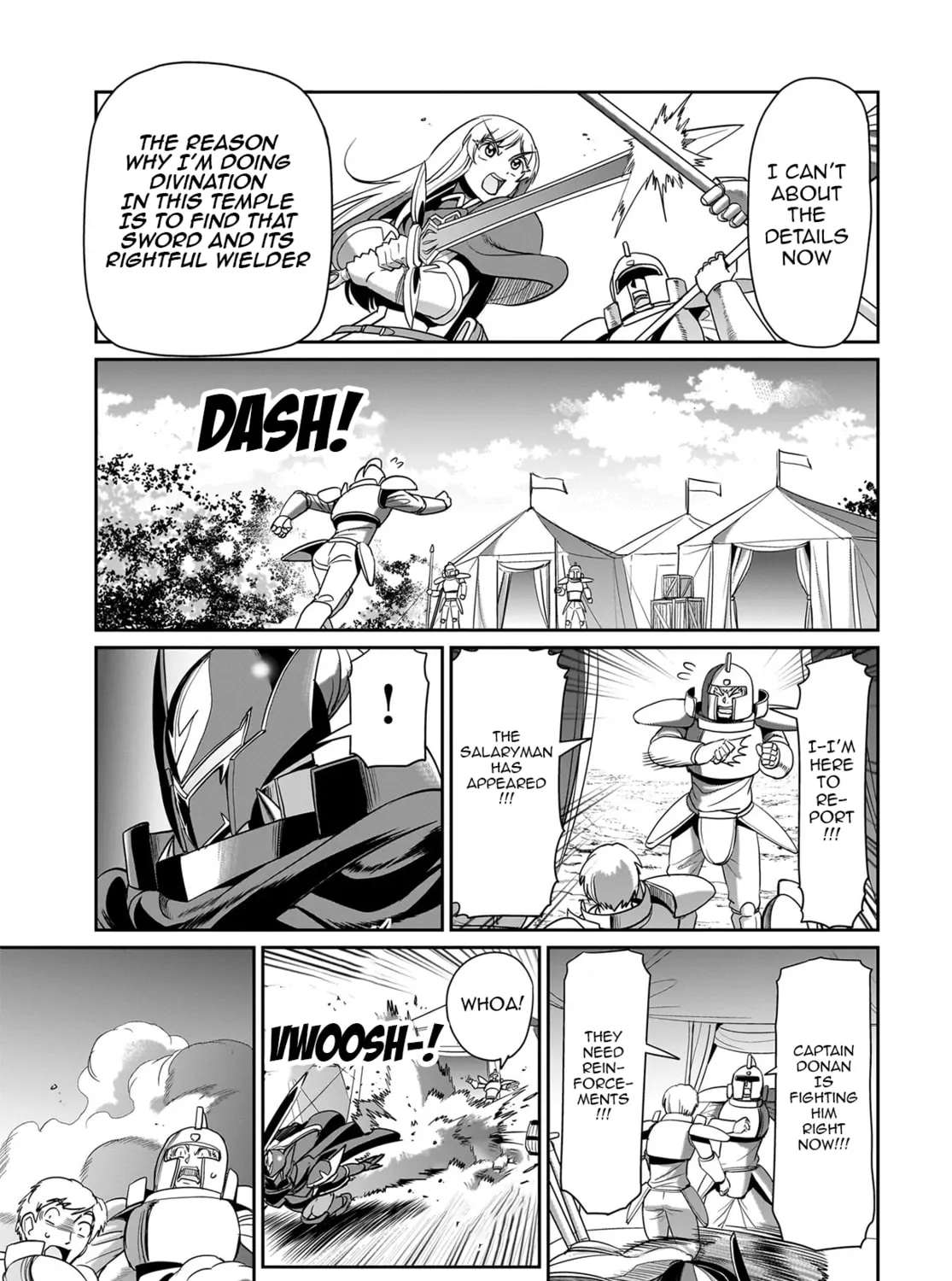 Isekai Shoukan Oji-san no Juumusou Life - Sabage Suki Salaryman wa Kaisha Owari ni Isekai e Chokki suru Chapter 24 page 31 - 