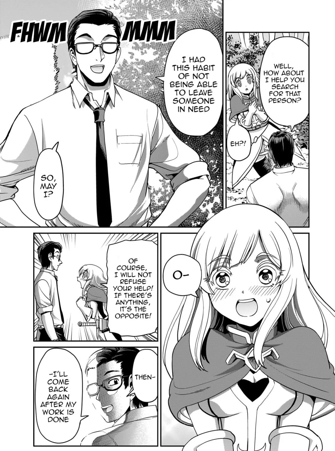 Isekai Shoukan Oji-san no Juumusou Life - Sabage Suki Salaryman wa Kaisha Owari ni Isekai e Chokki suru Chapter 3 page 47 - 