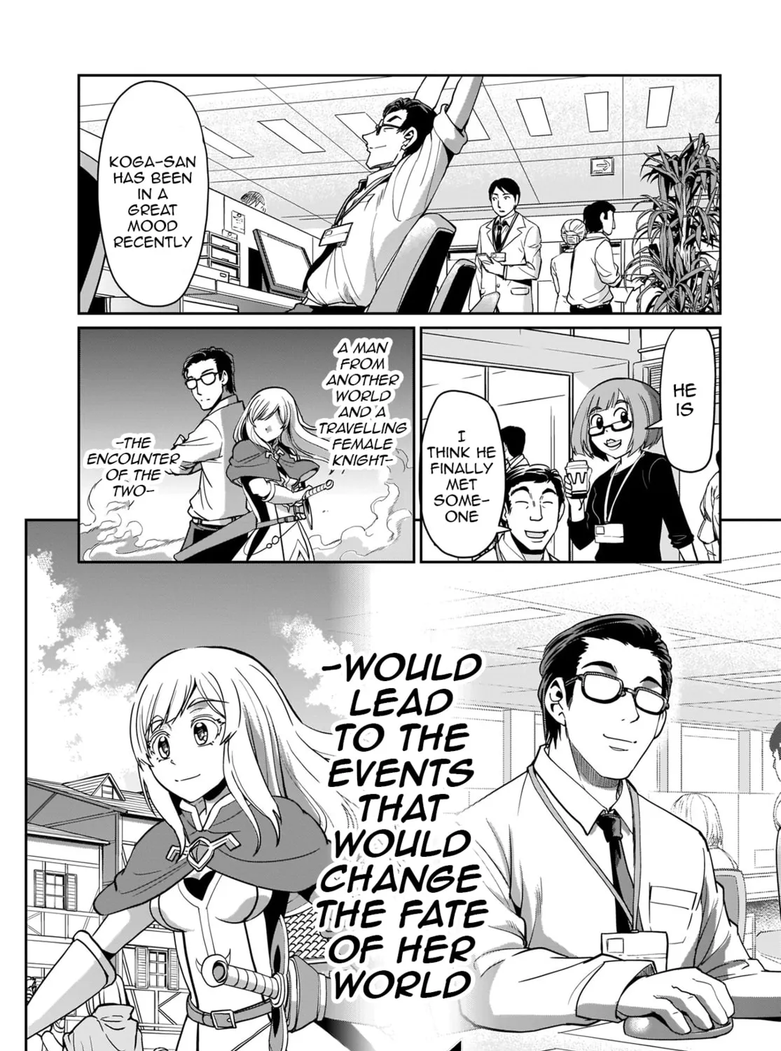 Isekai Shoukan Oji-san no Juumusou Life - Sabage Suki Salaryman wa Kaisha Owari ni Isekai e Chokki suru Chapter 3 page 51 - 