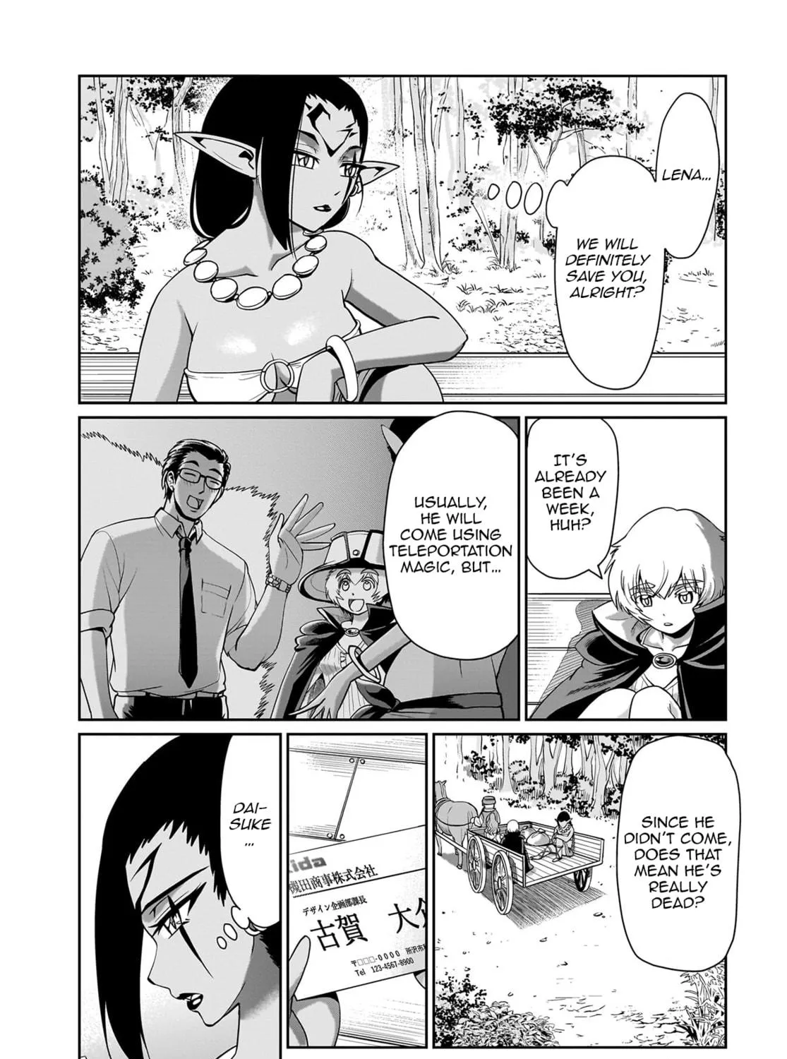 Isekai Shoukan Oji-san no Juumusou Life - Sabage Suki Salaryman wa Kaisha Owari ni Isekai e Chokki suru Chapter 30 page 35 - 
