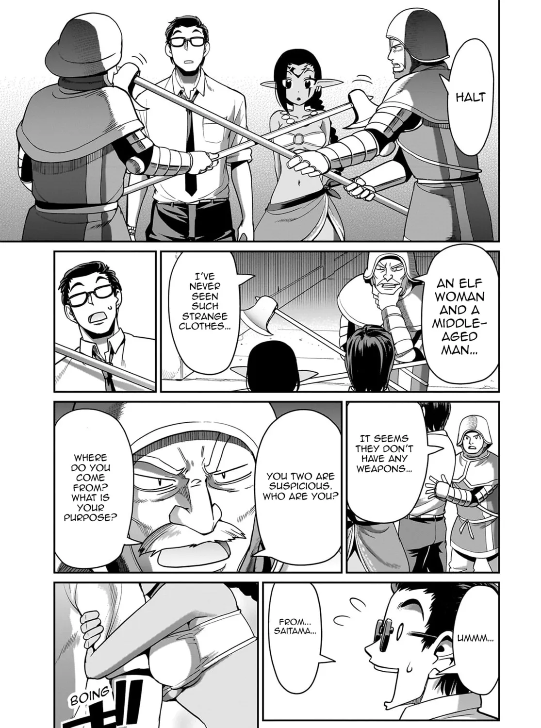 Isekai Shoukan Oji-san no Juumusou Life - Sabage Suki Salaryman wa Kaisha Owari ni Isekai e Chokki suru Chapter 33 page 37 - 
