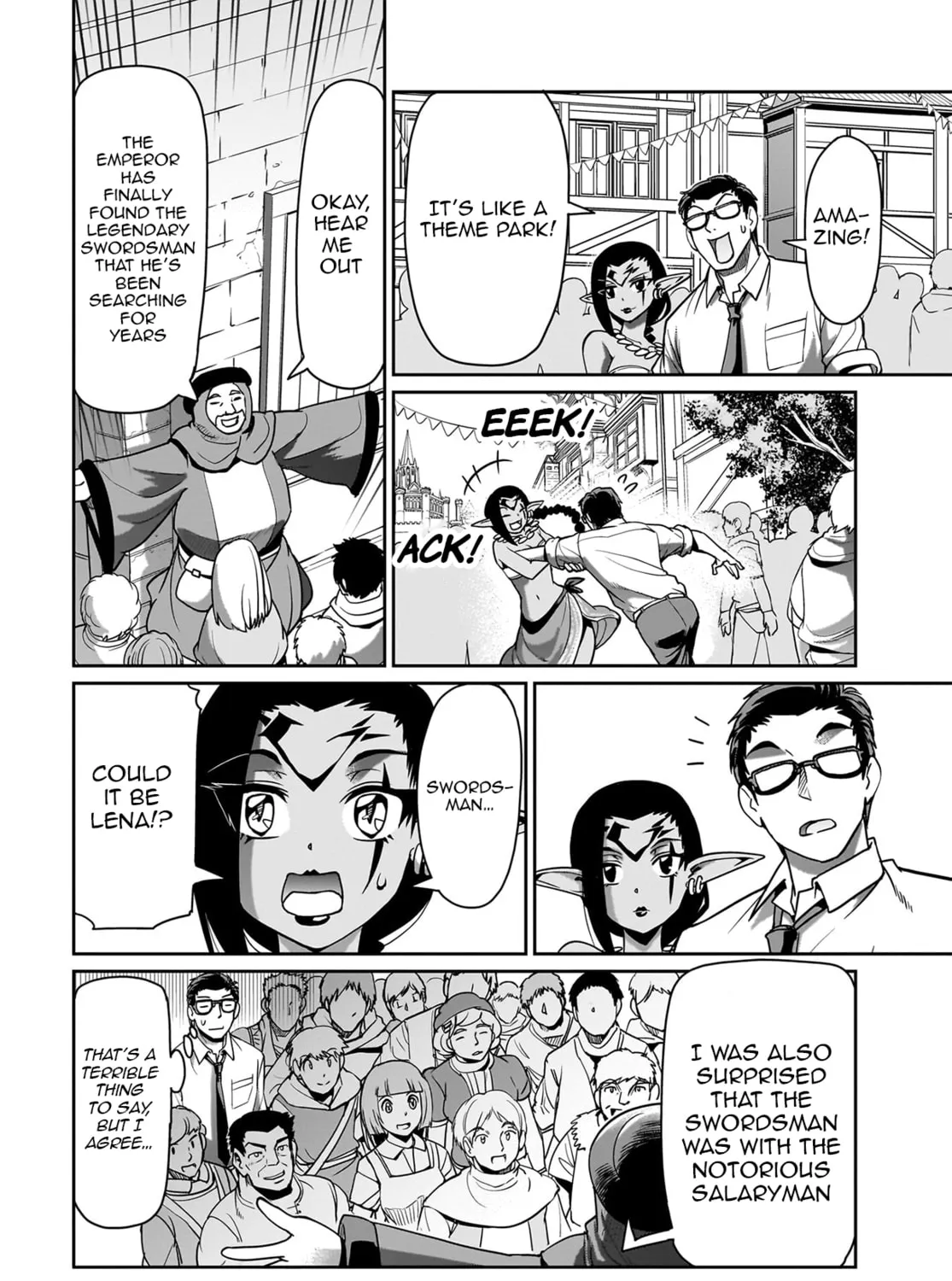 Isekai Shoukan Oji-san no Juumusou Life - Sabage Suki Salaryman wa Kaisha Owari ni Isekai e Chokki suru Chapter 34 page 13 - 