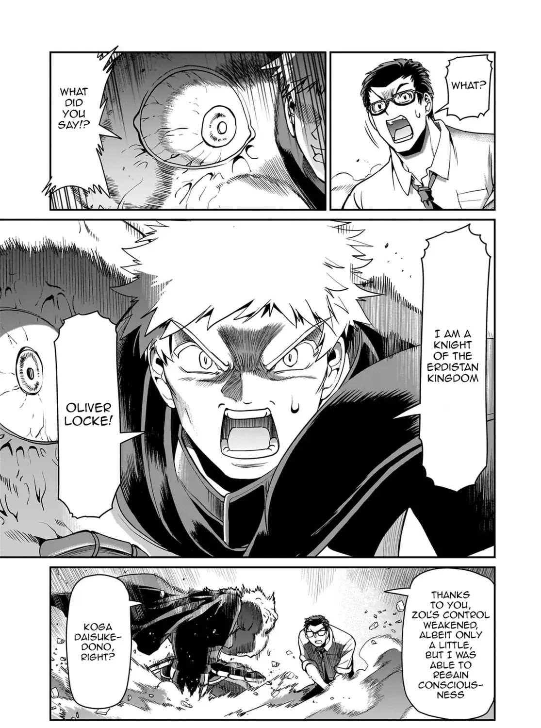 Isekai Shoukan Oji-san no Juumusou Life - Sabage Suki Salaryman wa Kaisha Owari ni Isekai e Chokki suru Chapter 44.1 page 37 - 