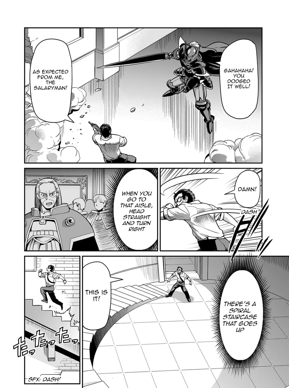 Isekai Shoukan Oji-san no Juumusou Life - Sabage Suki Salaryman wa Kaisha Owari ni Isekai e Chokki suru Chapter 48 page 33 - 
