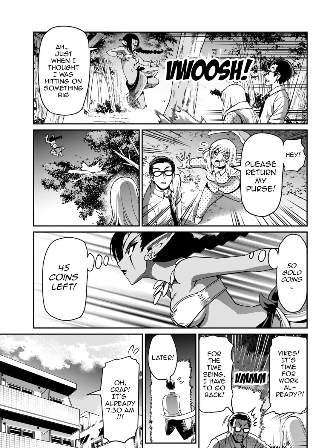 Isekai Shoukan Oji-san no Juumusou Life - Sabage Suki Salaryman wa Kaisha Owari ni Isekai e Chokki suru Chapter 5 page 15 - 