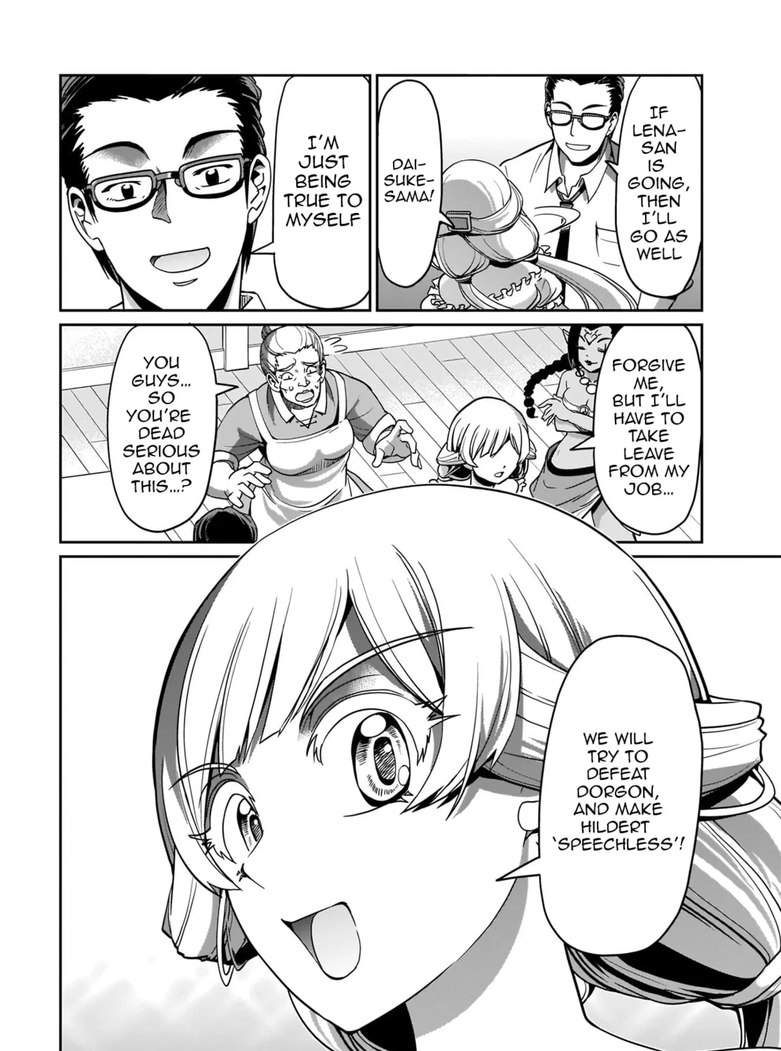 Isekai Shoukan Oji-san no Juumusou Life - Sabage Suki Salaryman wa Kaisha Owari ni Isekai e Chokki suru Chapter 5 page 33 - 