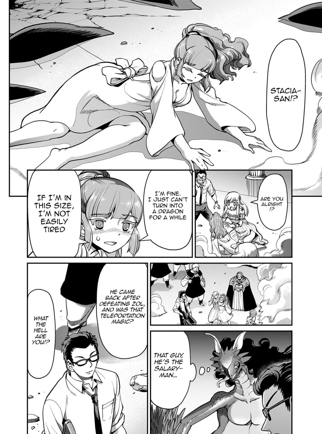 Isekai Shoukan Oji-san no Juumusou Life - Sabage Suki Salaryman wa Kaisha Owari ni Isekai e Chokki suru Chapter 57 page 9 - 