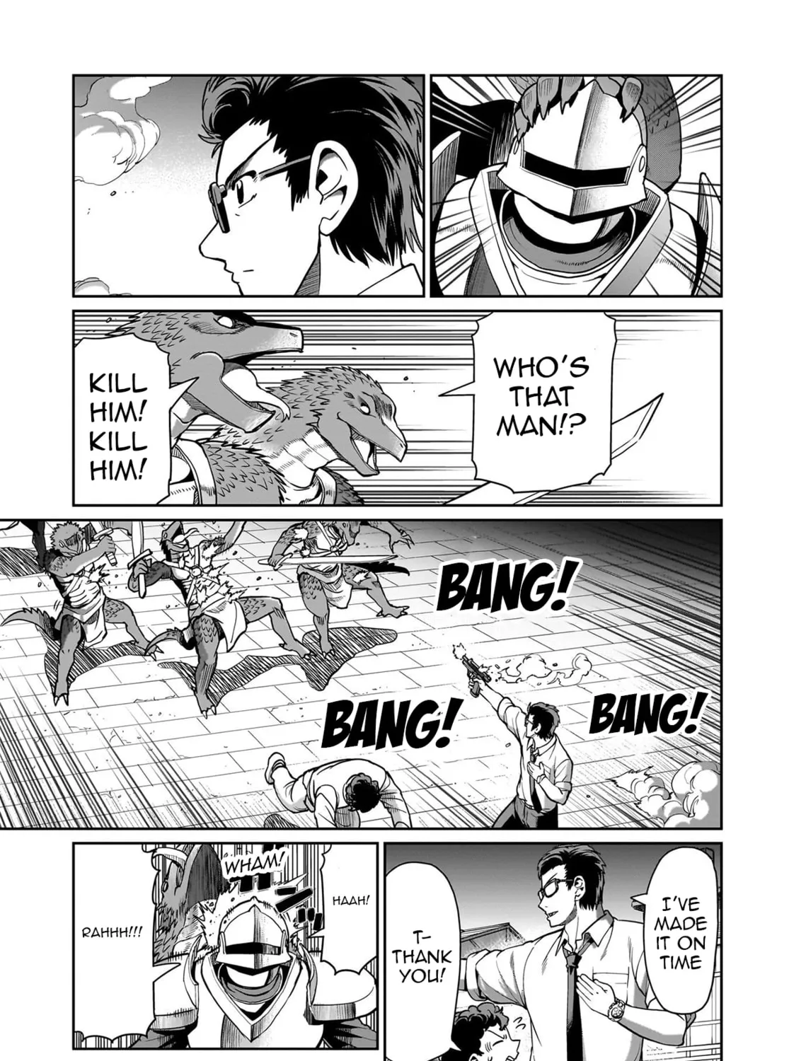 Isekai Shoukan Oji-san no Juumusou Life - Sabage Suki Salaryman wa Kaisha Owari ni Isekai e Chokki suru Chapter 65 page 39 - 