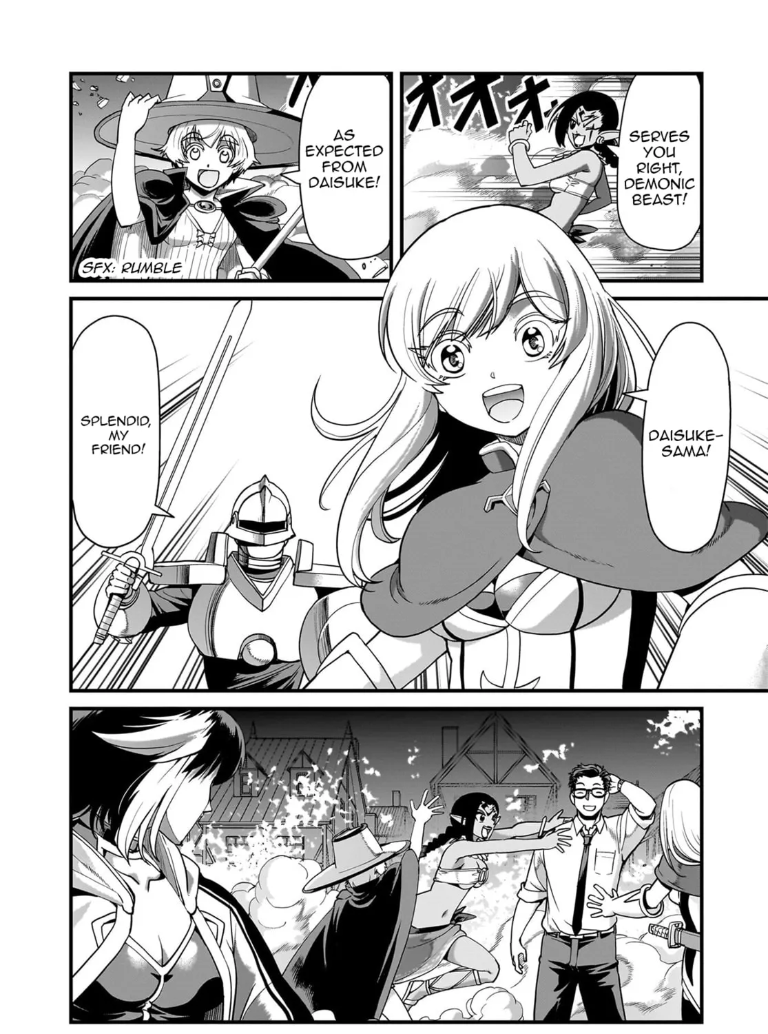 Isekai Shoukan Oji-san no Juumusou Life - Sabage Suki Salaryman wa Kaisha Owari ni Isekai e Chokki suru Chapter 75 page 5 - 